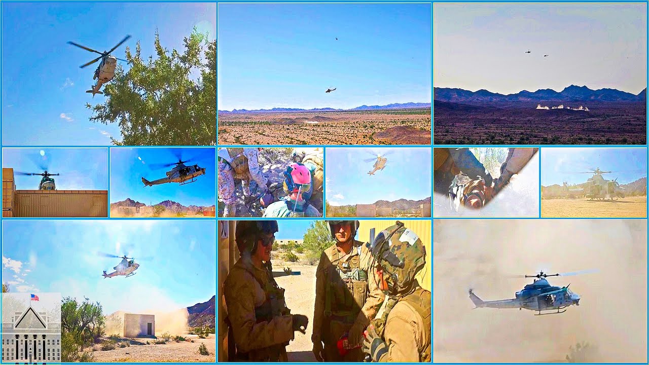 Marine Corps Close Air Support Training: WTI 1-24 at Observation Point Feets, 2023