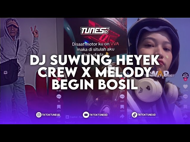 DJ SUWUNG HEYEK CREW X DJ BEGGIN BOSIL SOUND DRF411 MENGKANE class=