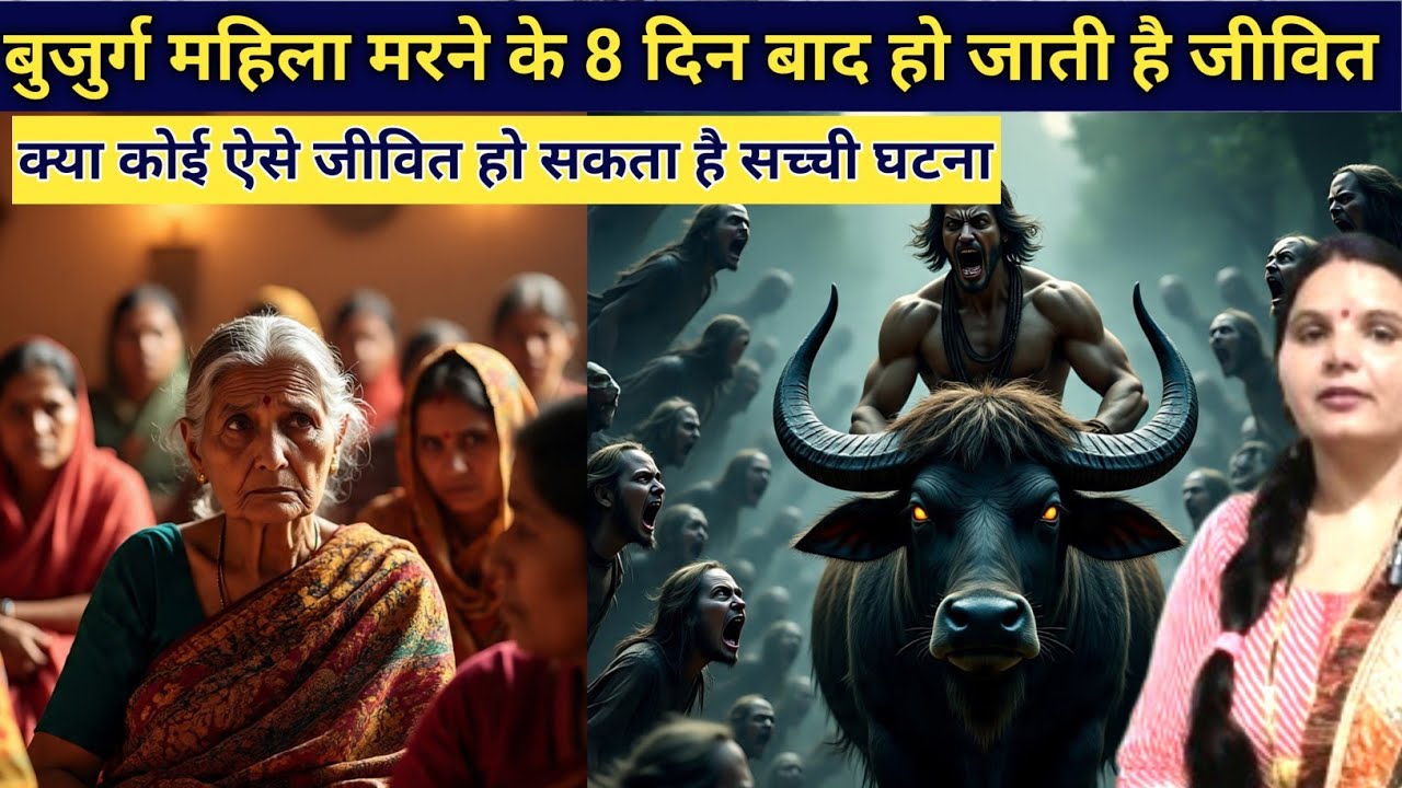 एक बुजुर्ग महिला मरने के 8 दिन बाद हो जाती है जीवन आठ दिन बाद कोई कैसे जीवित हो सकता है emotional 
