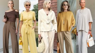 Natural Older Women  Over 50,60& 70 Latest Fashion Tips For Elegant Womenwinter Fashion 2026