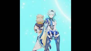 Mmd Genshin Impact Albedo X Eula Brooklyn Blood Pop Dance