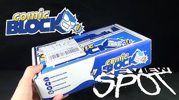 Subscription Spot - Comic Block June 2015 Subscription Box OPENING!