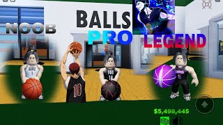 NOOB TO PRO ROAD TO LEGEND GUIDE 🏀DUNKING SIMULATOR🏀 ALL SKILLS