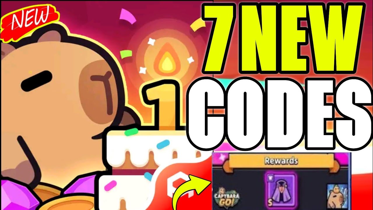 Capybara Code NEW DECEMBER Capybara Go Promo Codes 2025 - Capybara Go Codes 2025 ...