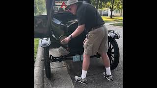 How I start a Model T with the Hand Crank