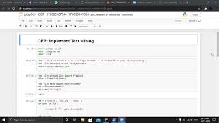 Text Mining using python (NLTK)