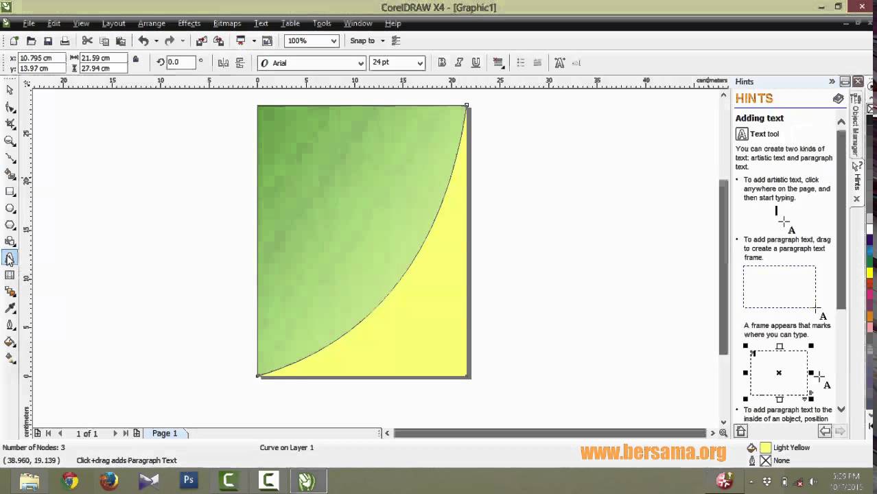 Tutorial Corel Draw Membuat Cover Buku Sederhana YouTube