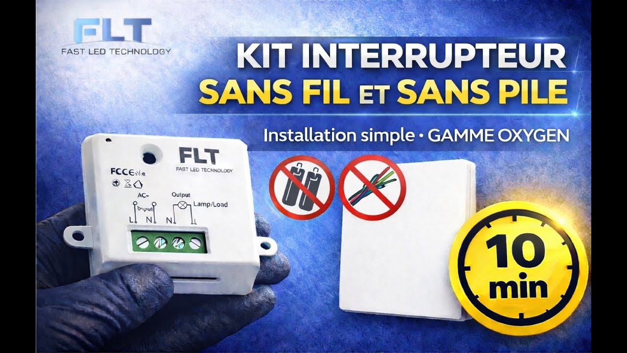 Installer un interrupteur sans fil va-et-vient sans travaux - Tutoriel Simple et Rapide