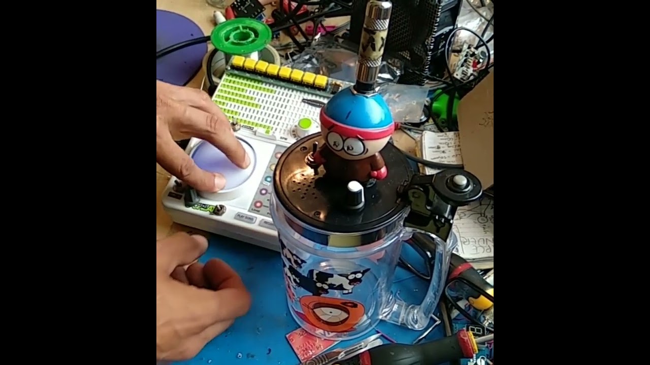 Circuit Bent Stan South Park U-create mangle by Psychiceyeclix