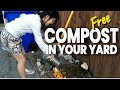 The Easiest Way to Compost in Your Yard. Just Dig a Hole into the Soil; Trench Composting