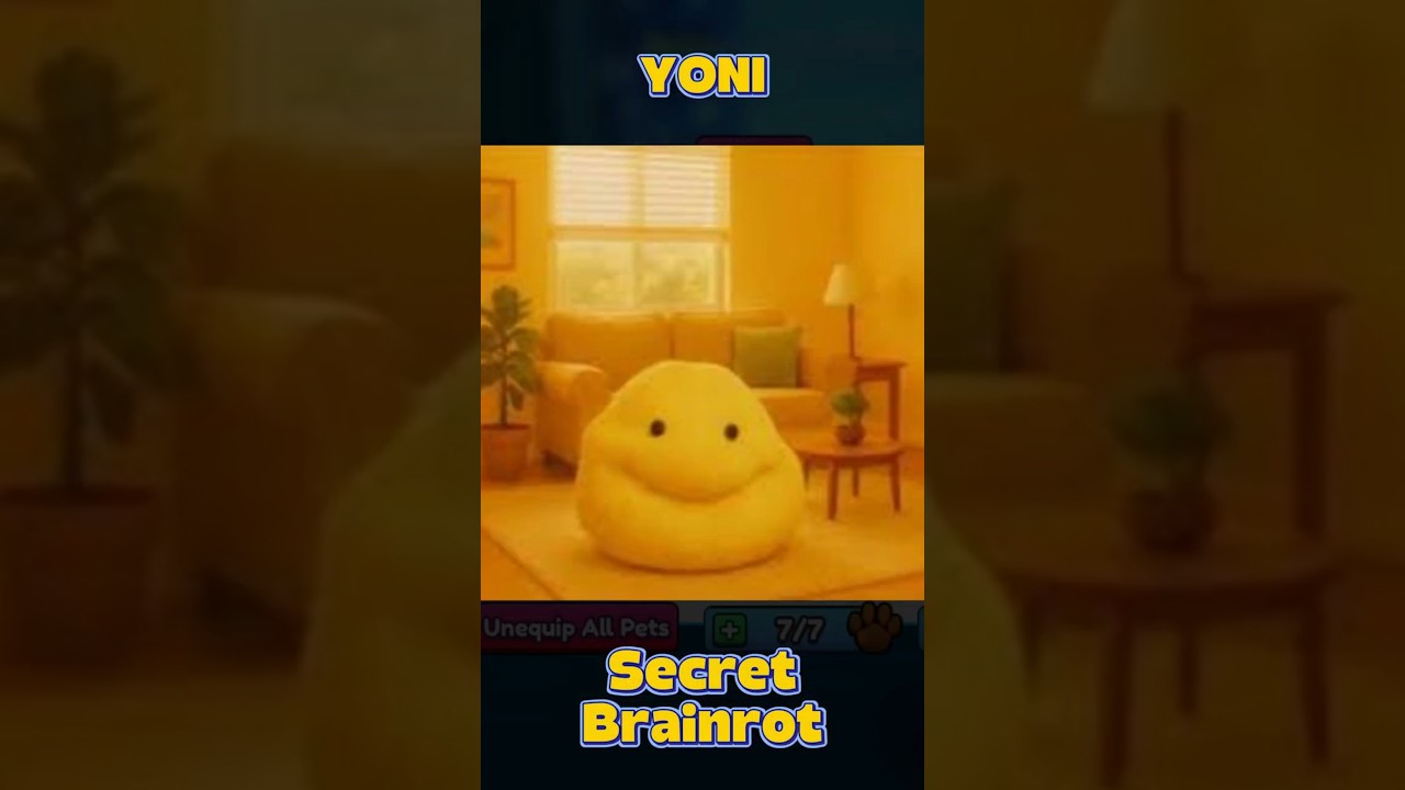 Roblox Brainrot Evolution Secret Brainrot Yoni 
