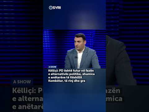 Këlliçi: PD është futur në fazën e alternativës politike, shumica e anëtarëve të KK, të rinj dhe gra - SHORTS