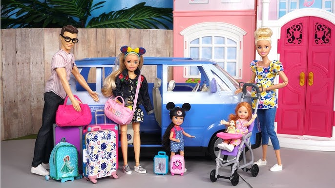 Barbie Girl Beauty Salon! How to care and style doll hair! Play Toys! 