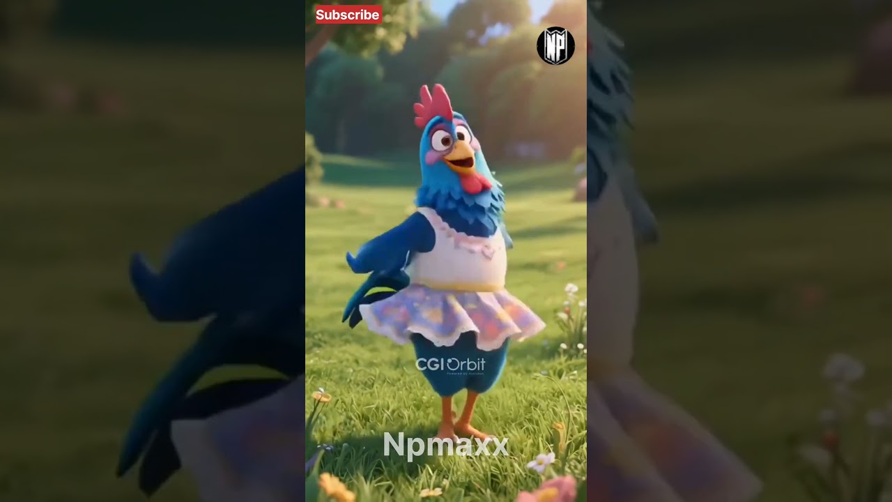 funny chicken dance vedio 