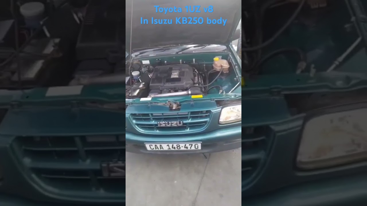 toyota 1UZ V8 in Isuzu kB250 body 