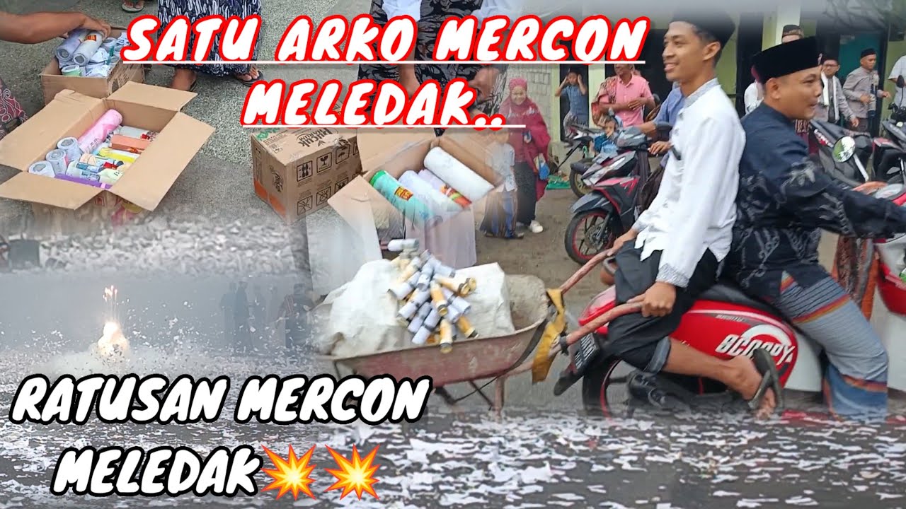 MERCON SATU ARKO MELEDAK 