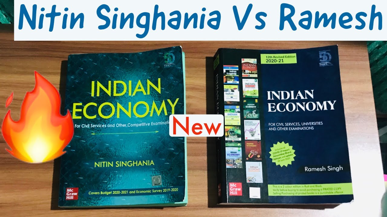 Review Indian Economy Nitin Singhania Vs Ramesh Singh Book Which Is Better For Upsc Cse Youtube