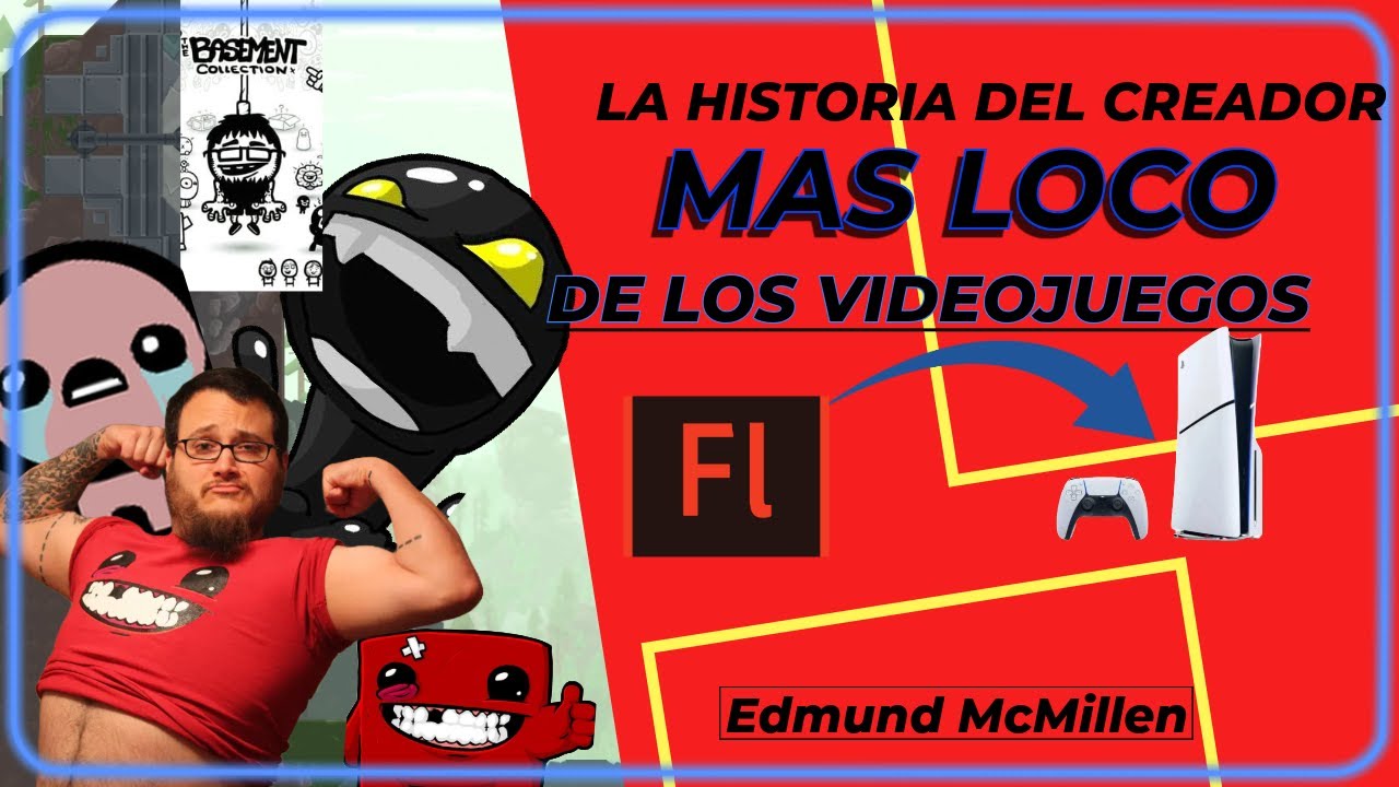 El hombre detras de Meat Boy & Isaac La Historia del loco EDMUND