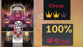 Rolling sky level 27 Circus 100%clear