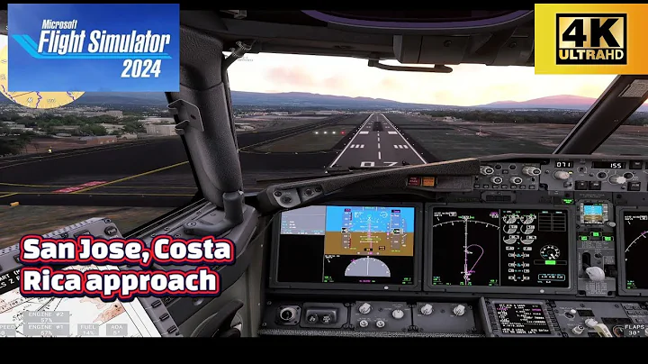 MSFS 2024 | San Jose, Costa Rica Approach Rwy 07 | iFly 737 Max