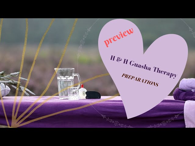 preview H & H Guasha Therapy: preparations - english subtitles | Human & Horse Academy