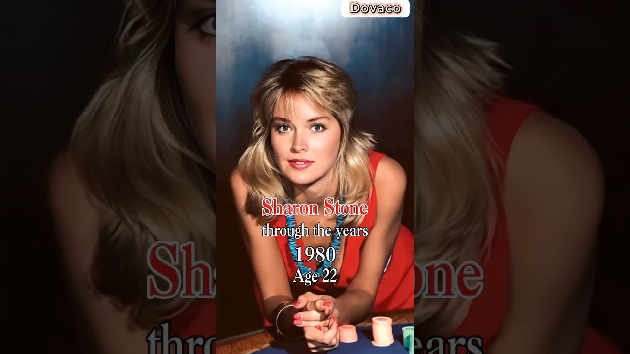 Sharon Stone through the years