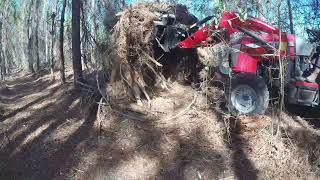 Thoughts On Land Clearing #rakemaster #Woodmaxx #masseyferguson #tractor #tractorvideo #tractors