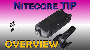 Nitecore TIP - 360 lumen Small Pocket Flashlight