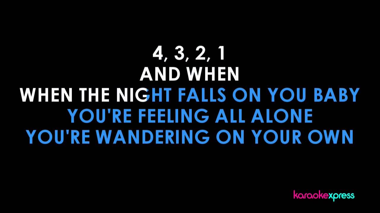 Karaoke I'll stand by you (The Pretenders) FULL KARAOKE HD YouTube