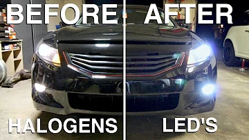 Do LED lights burn cooler than halogen?