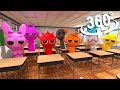 Incredibox Sprunki Singing In YOUR School  360° | VR /4K
