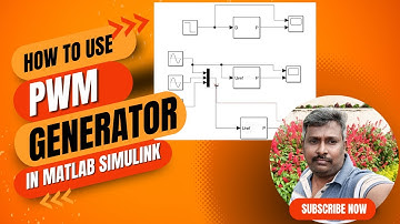 How to use PWM Generator block in MATLAB | PWM Generator block in MATLAB | PWM Generator block