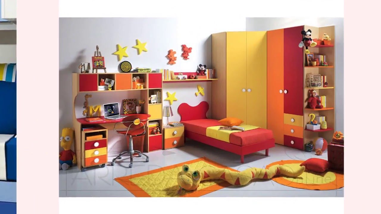 Camerette bambini con cabina armadio youtube