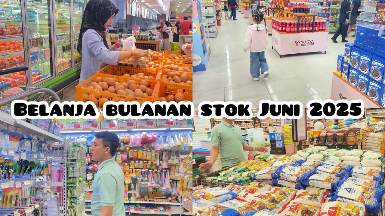 BELANJA BULANAN STOK JUNI 2025 BELANJA BERBURU DISCONT