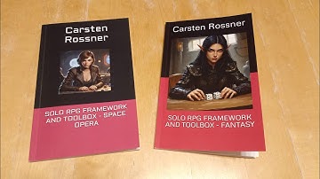 Productpresentatie - Solo RPG Framework en Toolbox Space Opera en Fantasy - Nu als Print on Demand!