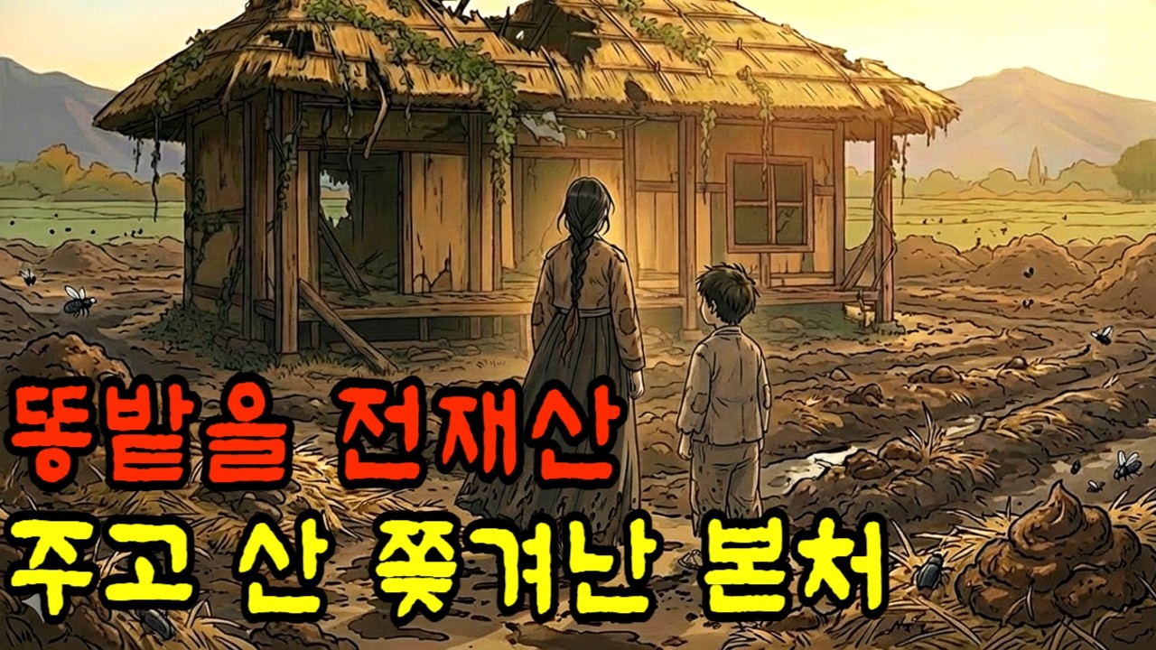 똥밭을 전재산 주고 산 쫒겨난 본처 야담|만담|전설|옛날이야기|사연