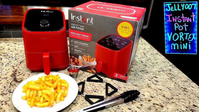 Dash Compact Air Fryer Demo - Drumsticks, Fries & Fish Sticks