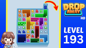 Drop Away Level 193 Solution Walkthrough