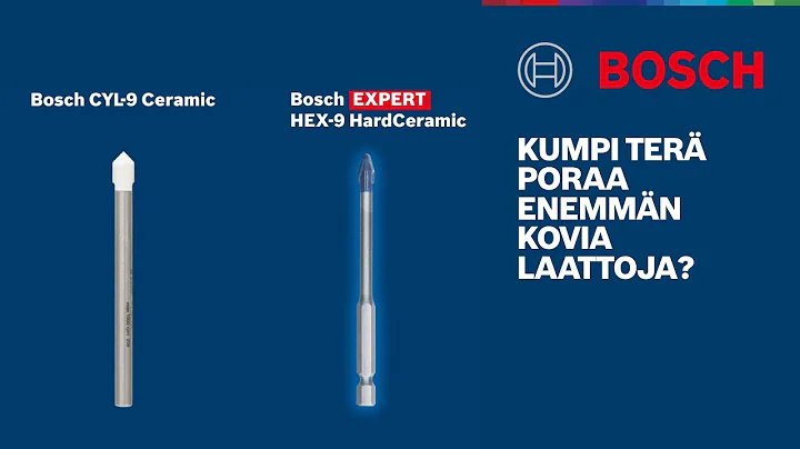 EXPERT HEX-9 Hard Ceramic -poranterät