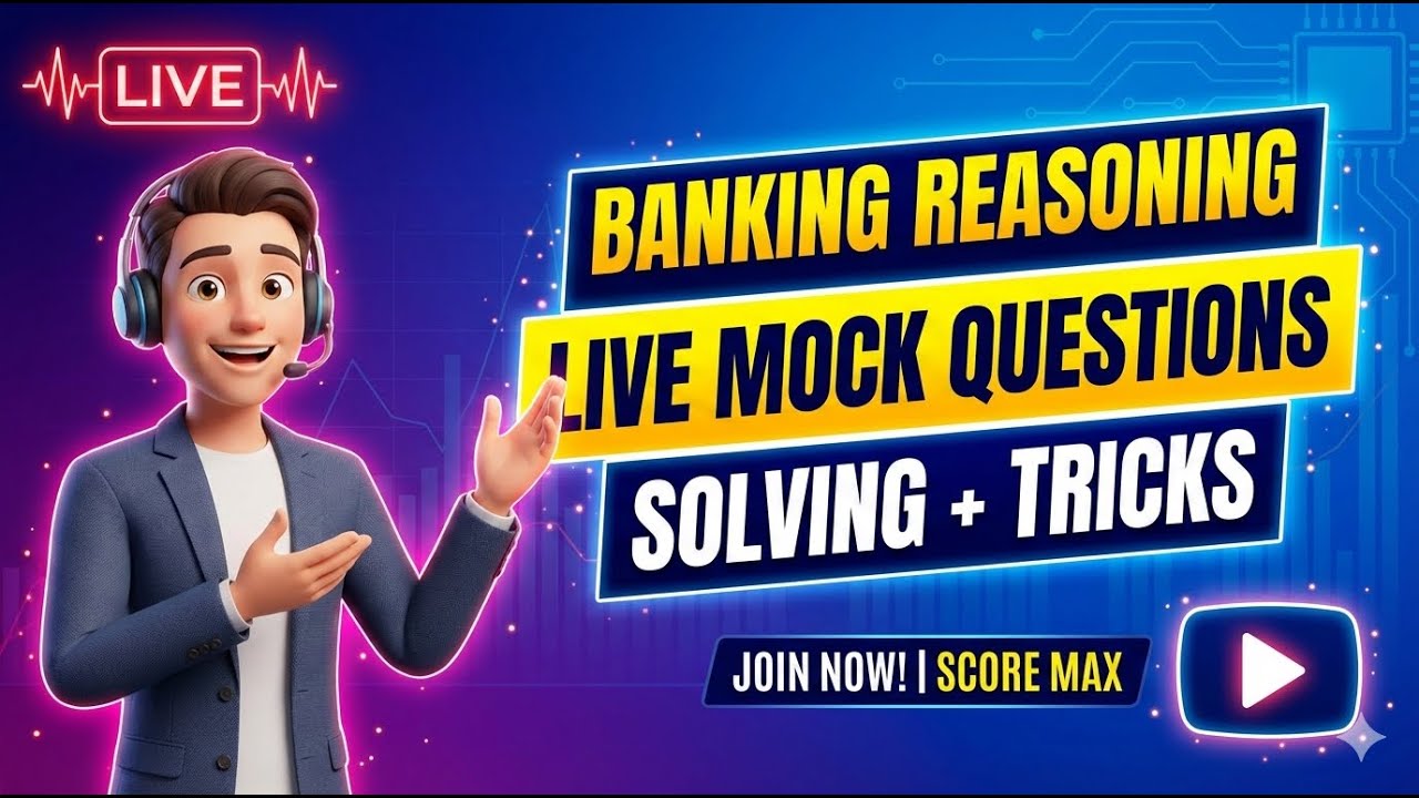 Mind Over Marks: Banking Prep Live Reasoning