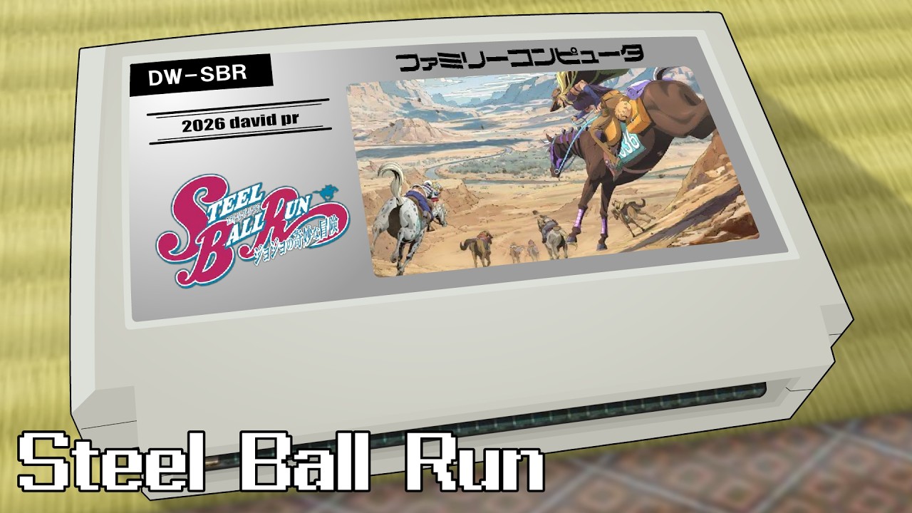 Dance with STEEL BALL RUN/ジョジョの奇妙な冒険 スティール・ボール・ラン 8bit