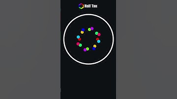 AWESOME Pendulum Wave Keeps Moving Outwards The Circle | Major Blues Scale #polyrhythms #shorts