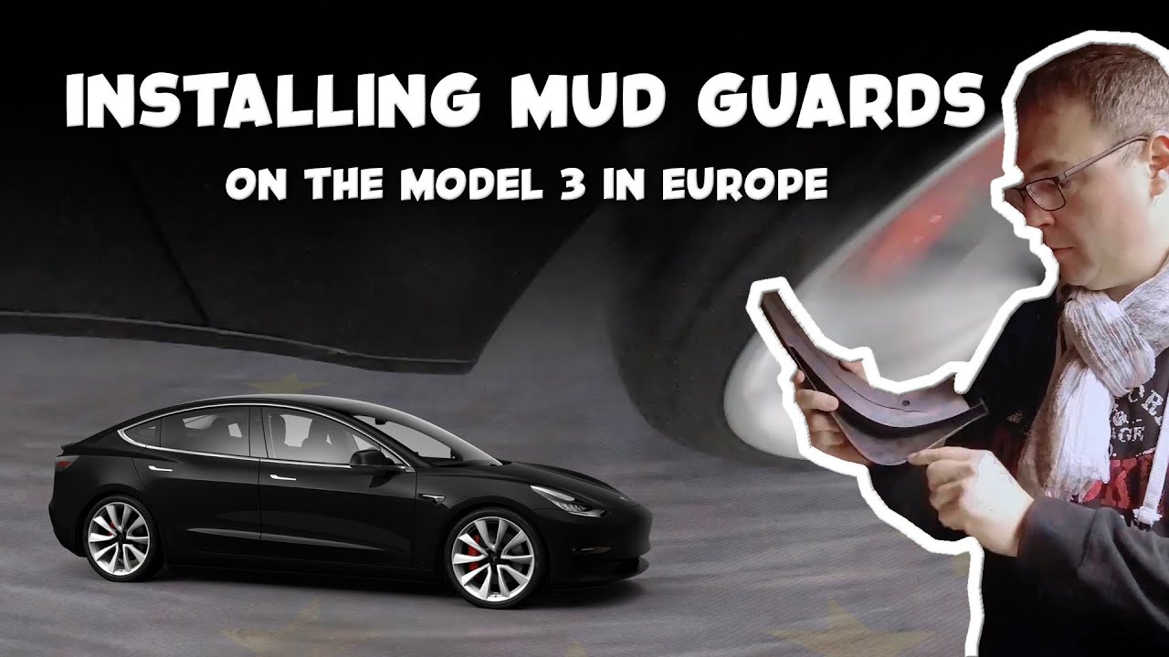 Tesla Model 3 Mud Flaps Splash Guard (2024)