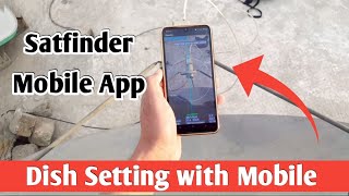 Mobile SatFinder app for dish Antenna setting satellite finder | How to set dish with mobile app screenshot 5