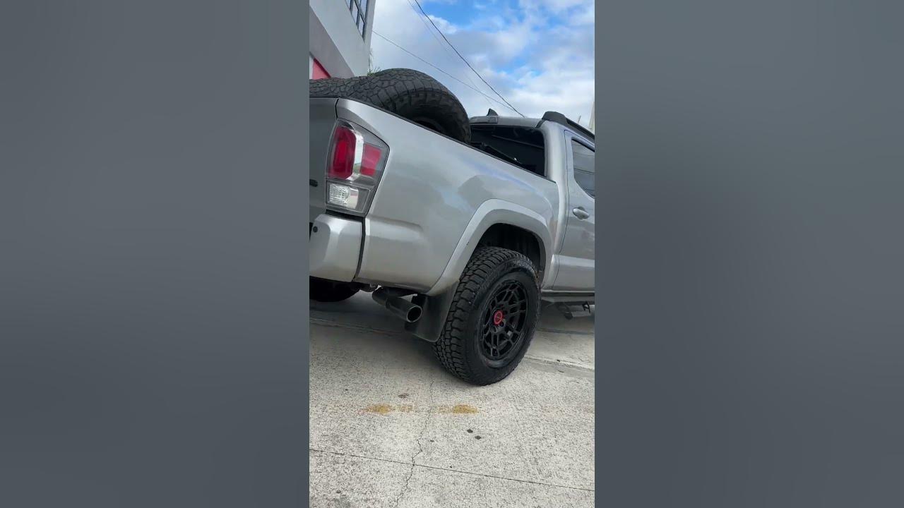 new-trd-pro-wheels-tires-on-toyota-tacoma-tacoma-youtube