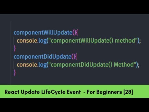 Video: Wat is componentWillUpdate?