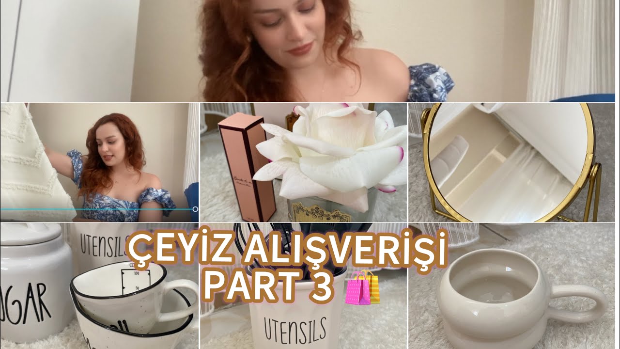 ÇEYİZ ALIŞVERİŞİM | DEKORASYON ÜRÜNLERİ PART 3 🕯️🌸