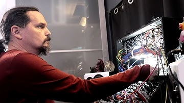 Modular synth performance by Stephen McCaul with Incus, Debel, Manis, and more!