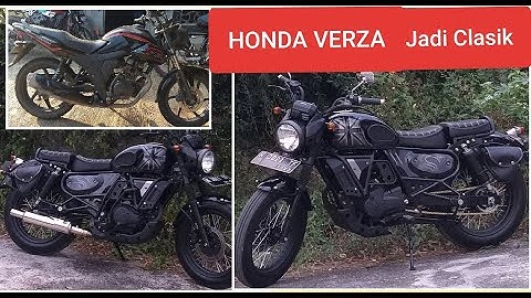 honda verza custom scrambler