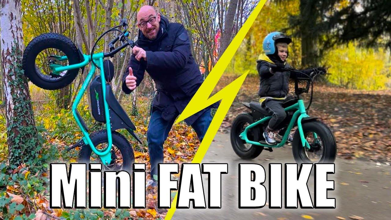 MINI FAT BIKE XERIDER Moto/draisienne électrique